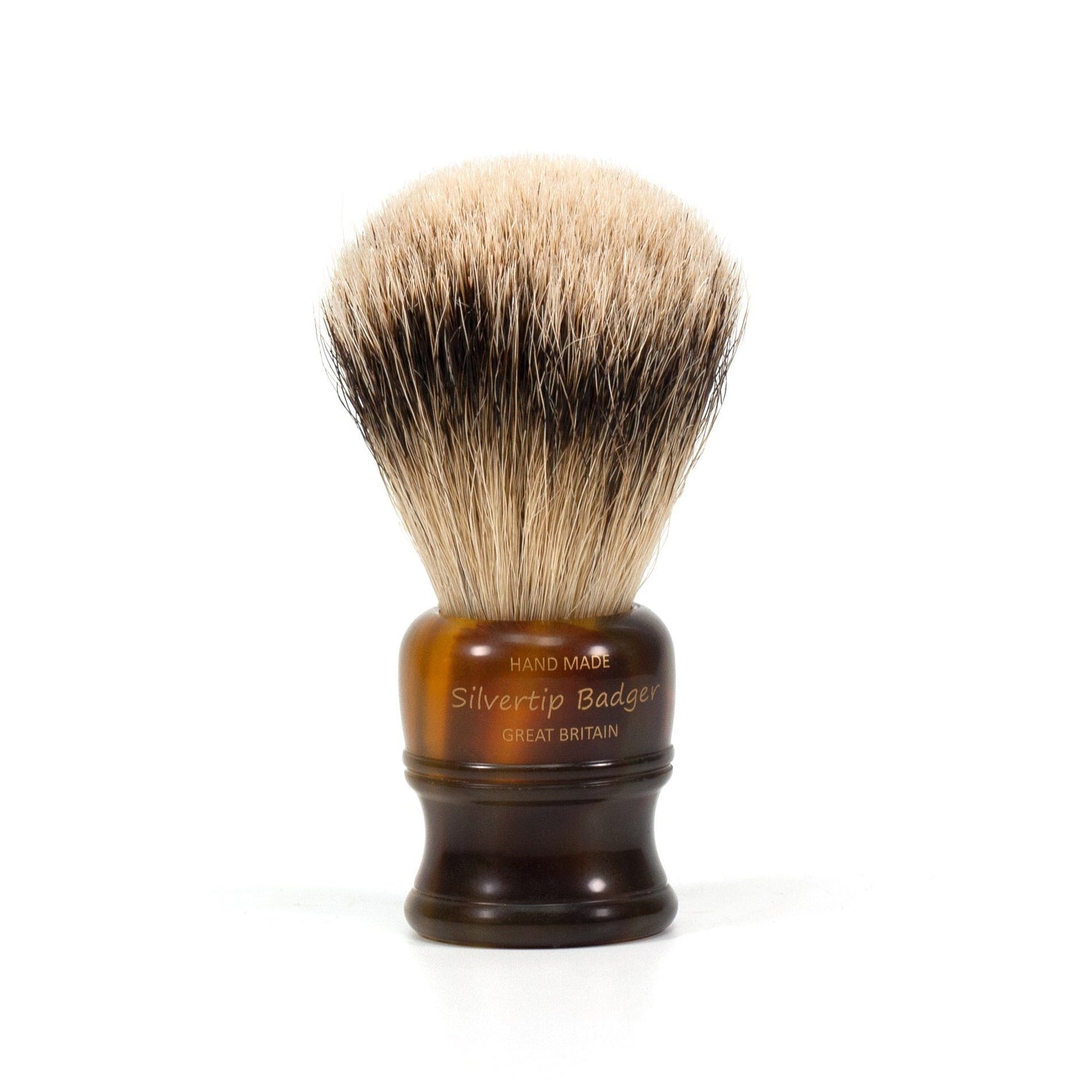St. James of London Silvertip Badger Shaving Brush, Tortoise Badger Bristles Shaving Brush St. James of London