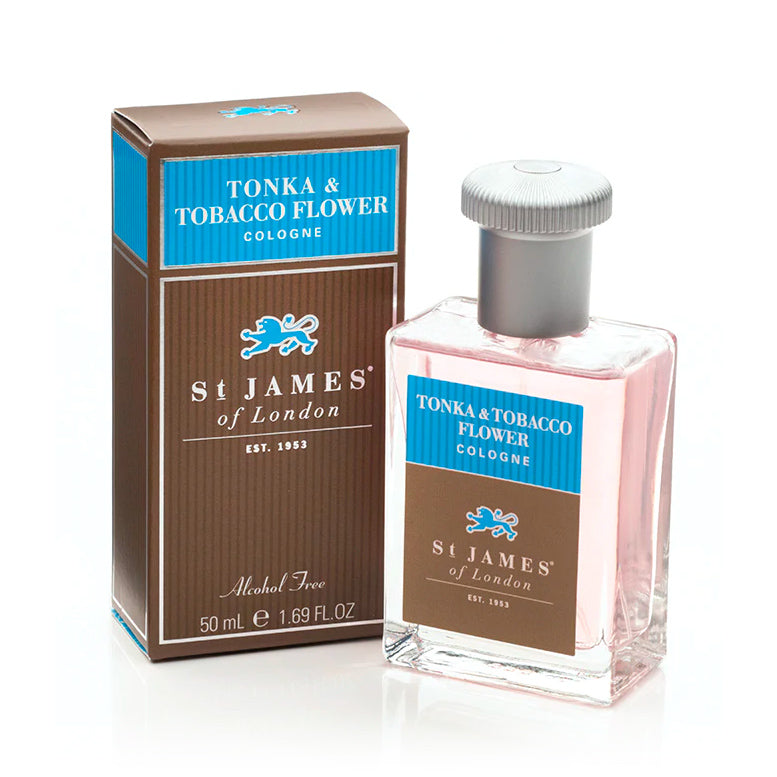 St. James of London Tonka & Tobacco Flower Cologne Men's Fragrance St. James of London