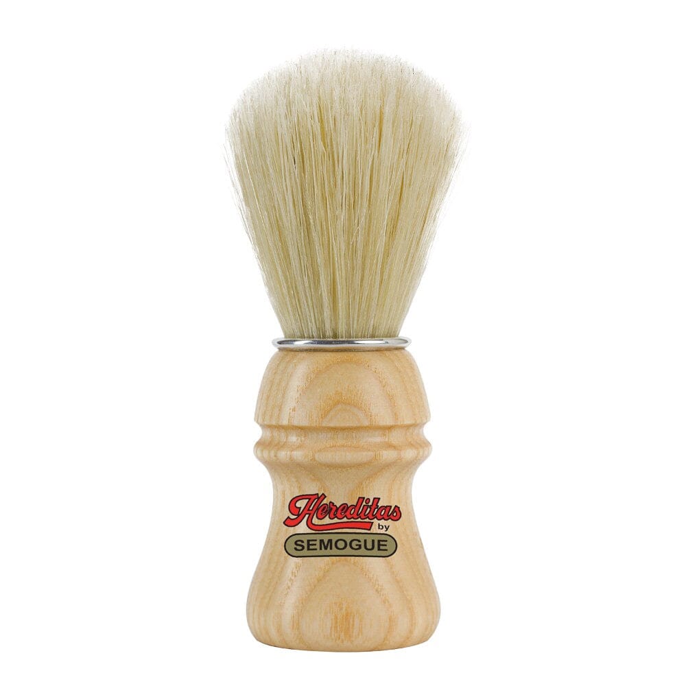 Semogue Hereditas Boar Shaving Brush, Ash Wood Shaving Brush Semogue