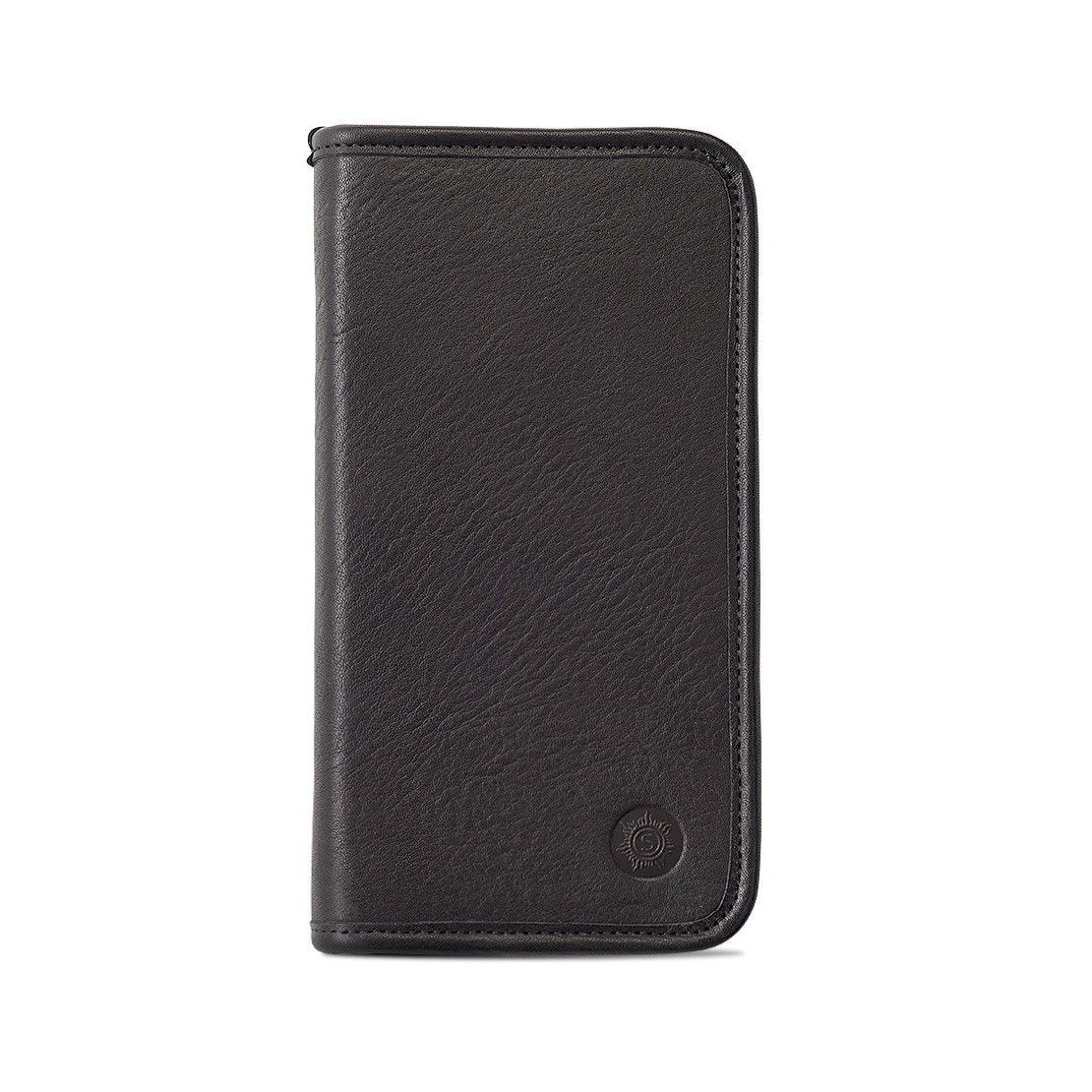Sonnenleder “Novalis” Vegetable Tanned Leather Pen and Pencil Case Pen Case Sonnenleder Black