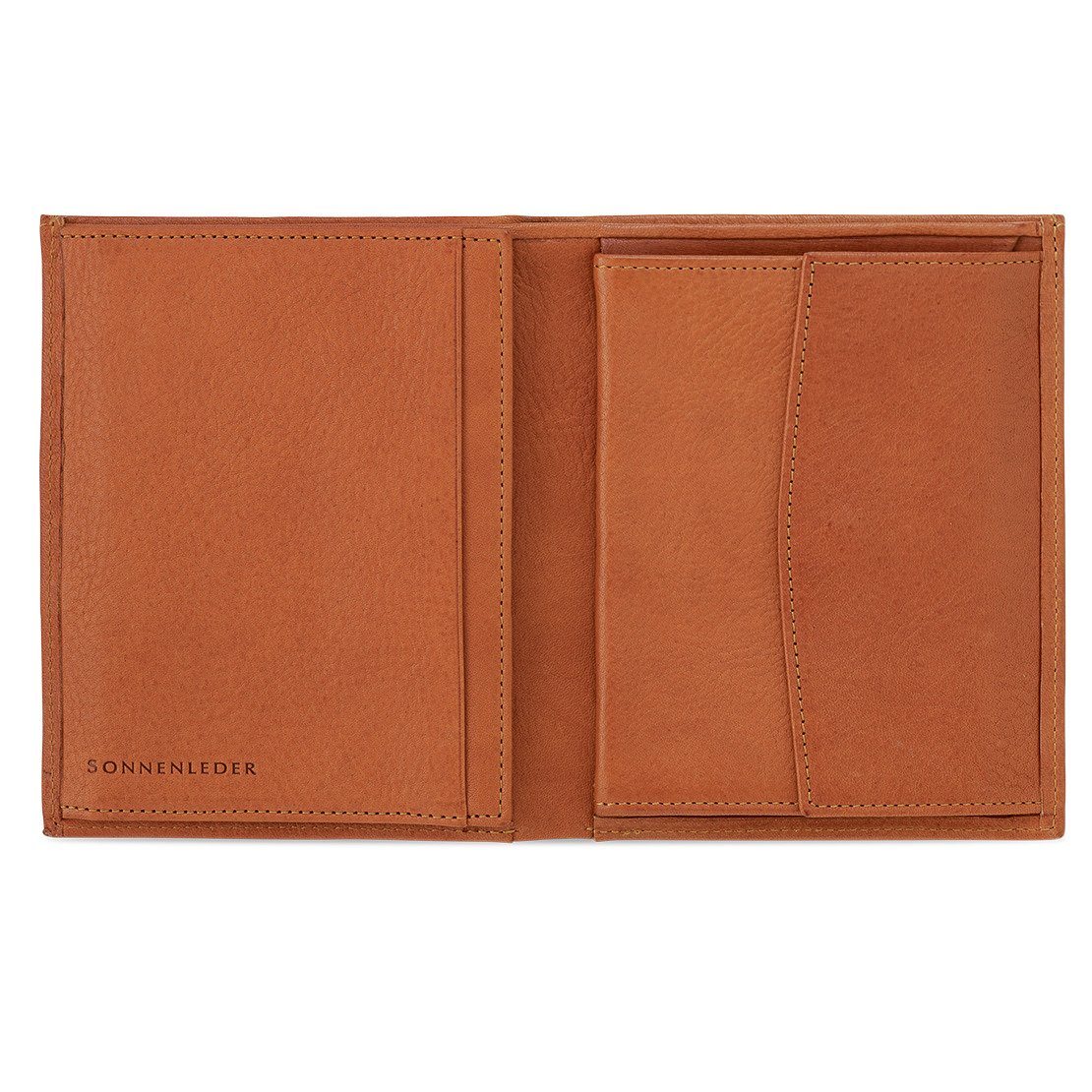 Sonnenleder “Donau” Vegetable Tanned Leather Dual Purpose Wallet Leather Wallet Sonnenleder