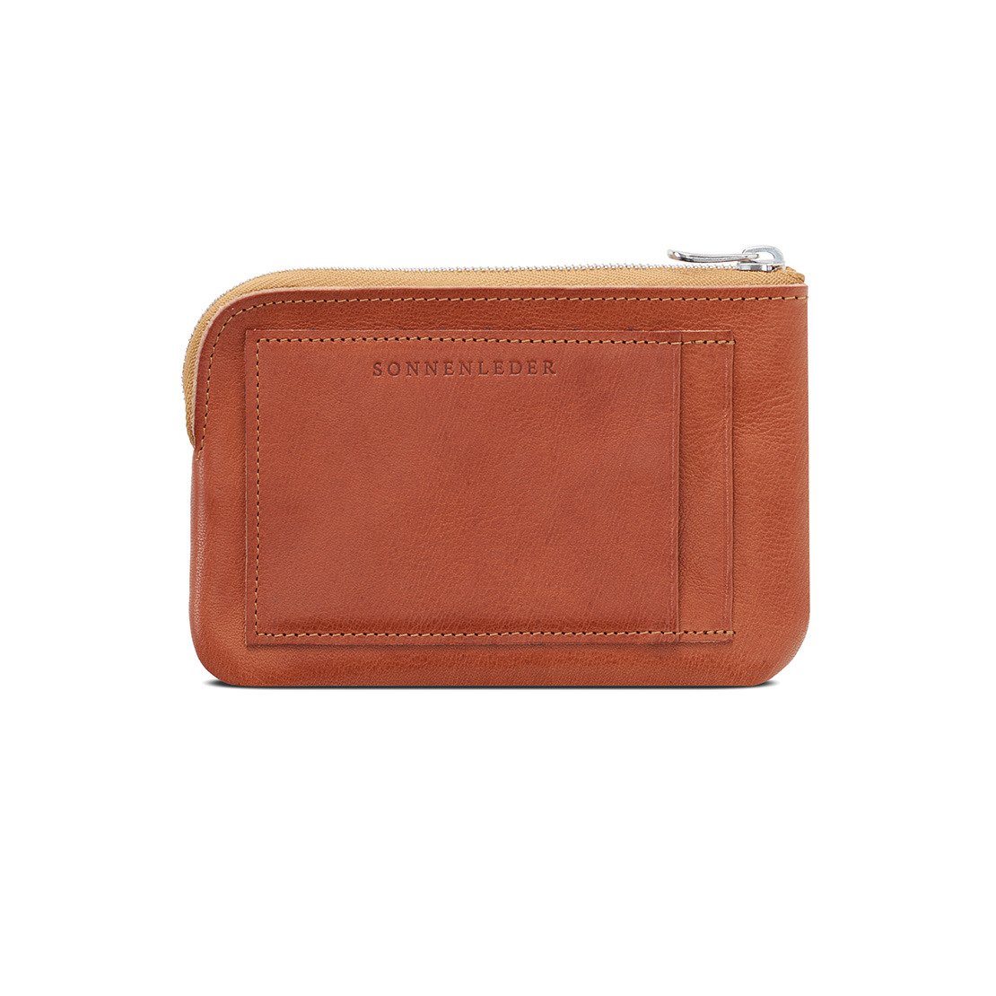 Sonnenleder “Monteverdi” Vegetable Tanned Leather Pouch Leather Wallet Sonnenleder Natural