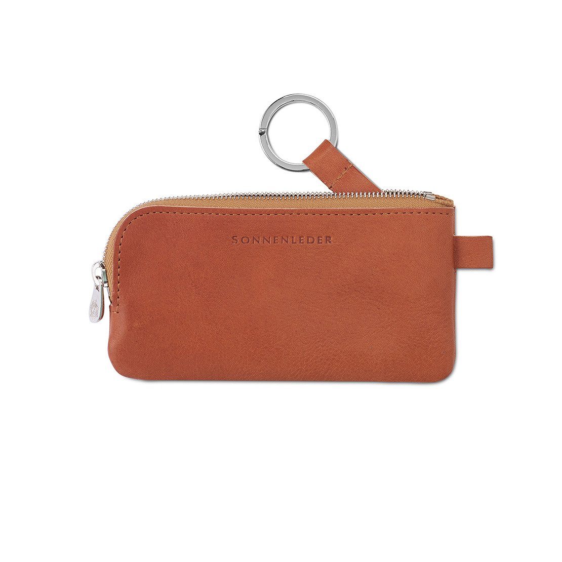 Sonnenleder “Mozart H” Vegetable Tanned Leather Key Case, Small Key Case Sonnenleder