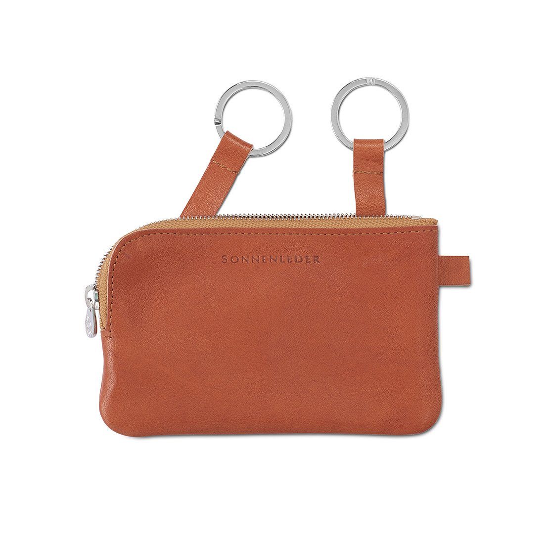 Sonnenleder “Mozart C” Vegetable Tanned Leather Key Case, Large Key Case Sonnenleder