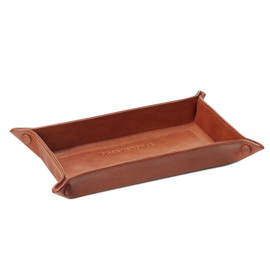 Sonnenleder “Stifteschale” Large Leather Tray Leather Travel Tray Sonnenleder