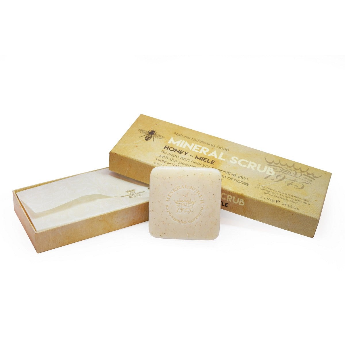 Saponificio Varesino Mineral Scrub - Soap Gift Set Body Soap Saponificio Varesino Honey