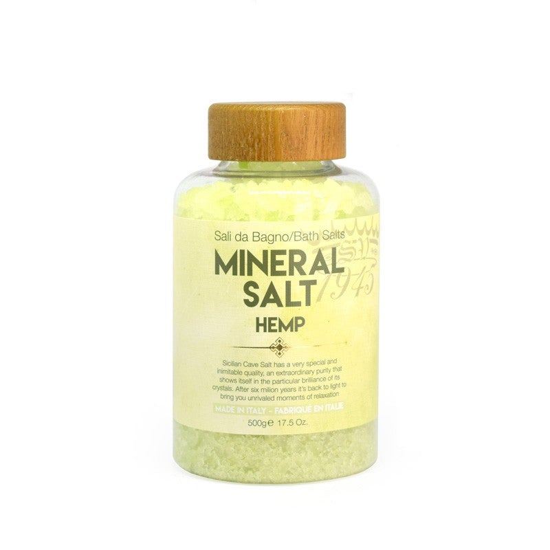 Saponificio Varesino Mineral Scrub Bath Salt Bath Salts Saponificio Varesino Hemp