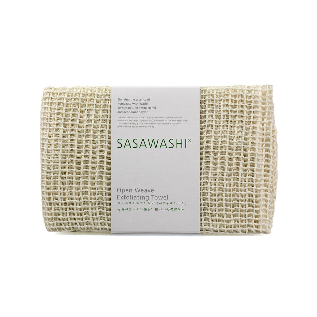 Sasawashi Open Weave Exfoliating Towel Towel Sasawashi 