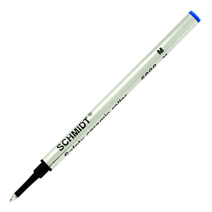 Schmidt 5888 Safety Ceramic Rollerball Pen Refill Ink Refill Schmidt Blue Medium (0.7 mm) 