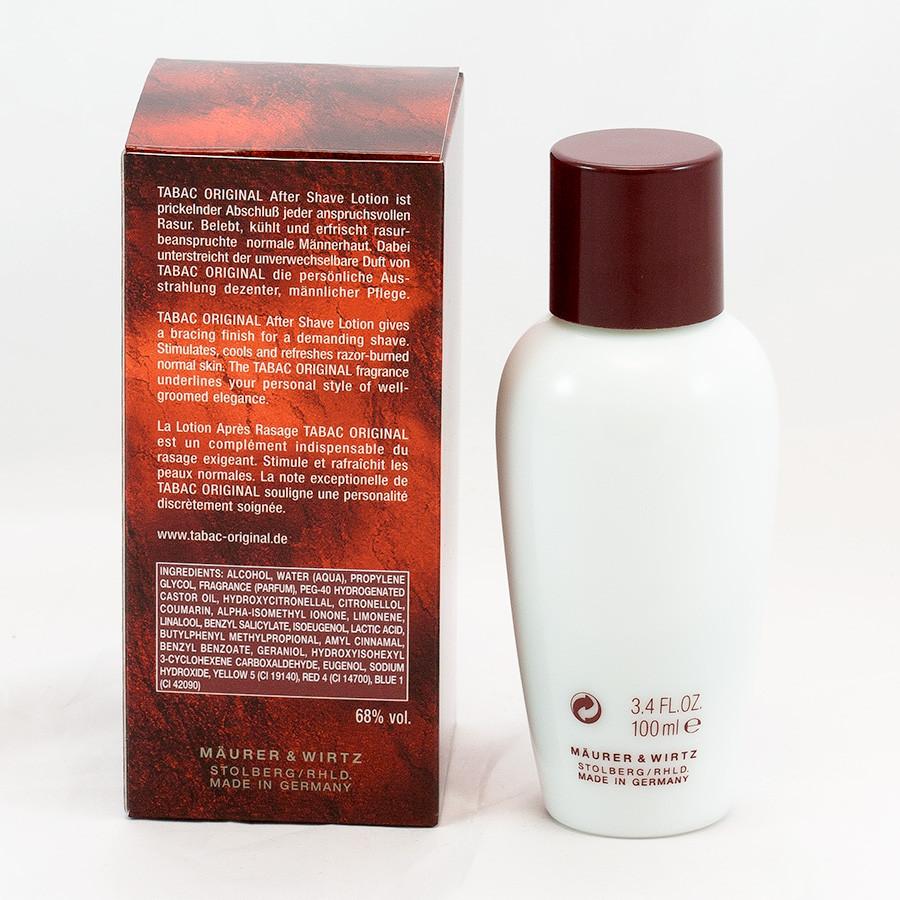 Tabac Original After Shave Lotion Aftershave Tabac