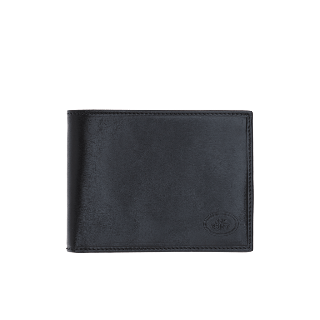 The Bridge Story Uomo Men's Wallet with 8 CC Slots and 6 Slip Pockets Leather Wallet The Bridge 