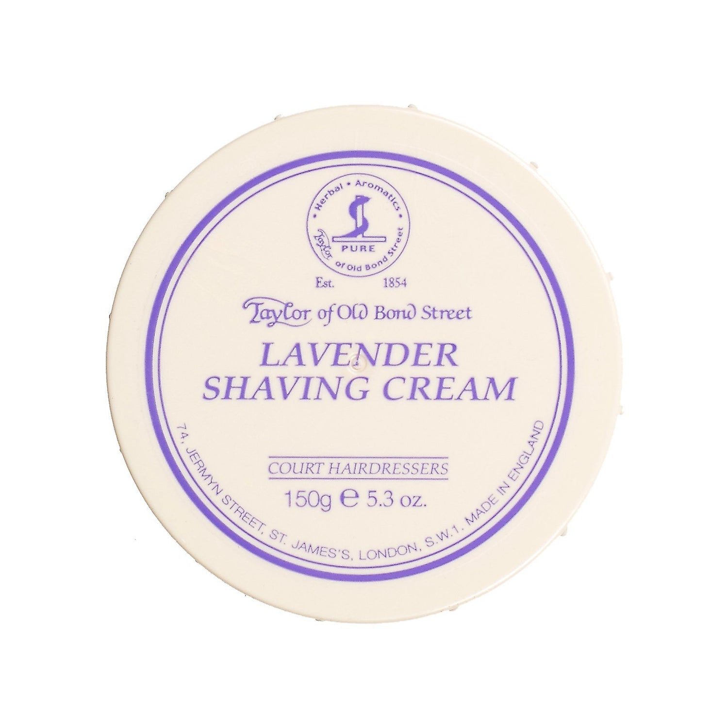 Taylor of Old Bond Street Shaving Cream Bowl, Lavender Shaving Cream Taylor of Old Bond Street