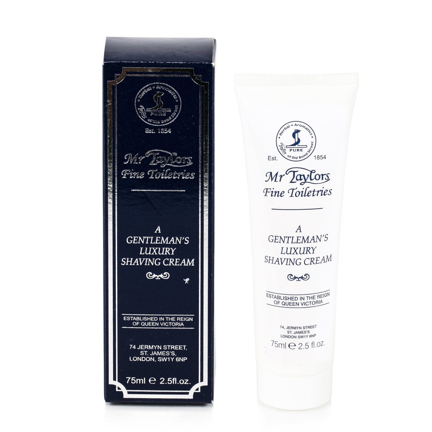Taylor of Old Bond Street Classic Shaving Cream Travel Tube, Mr Taylors Shaving Cream Taylor of Old Bond Street