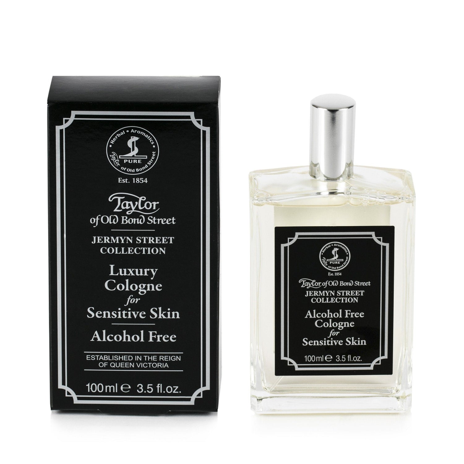 Taylor of Old Bond Street Jermyn Street Cologne for Sensitive Skin, Alcohol Free, 100 ml Men's Cologne Taylor of Old Bond Street