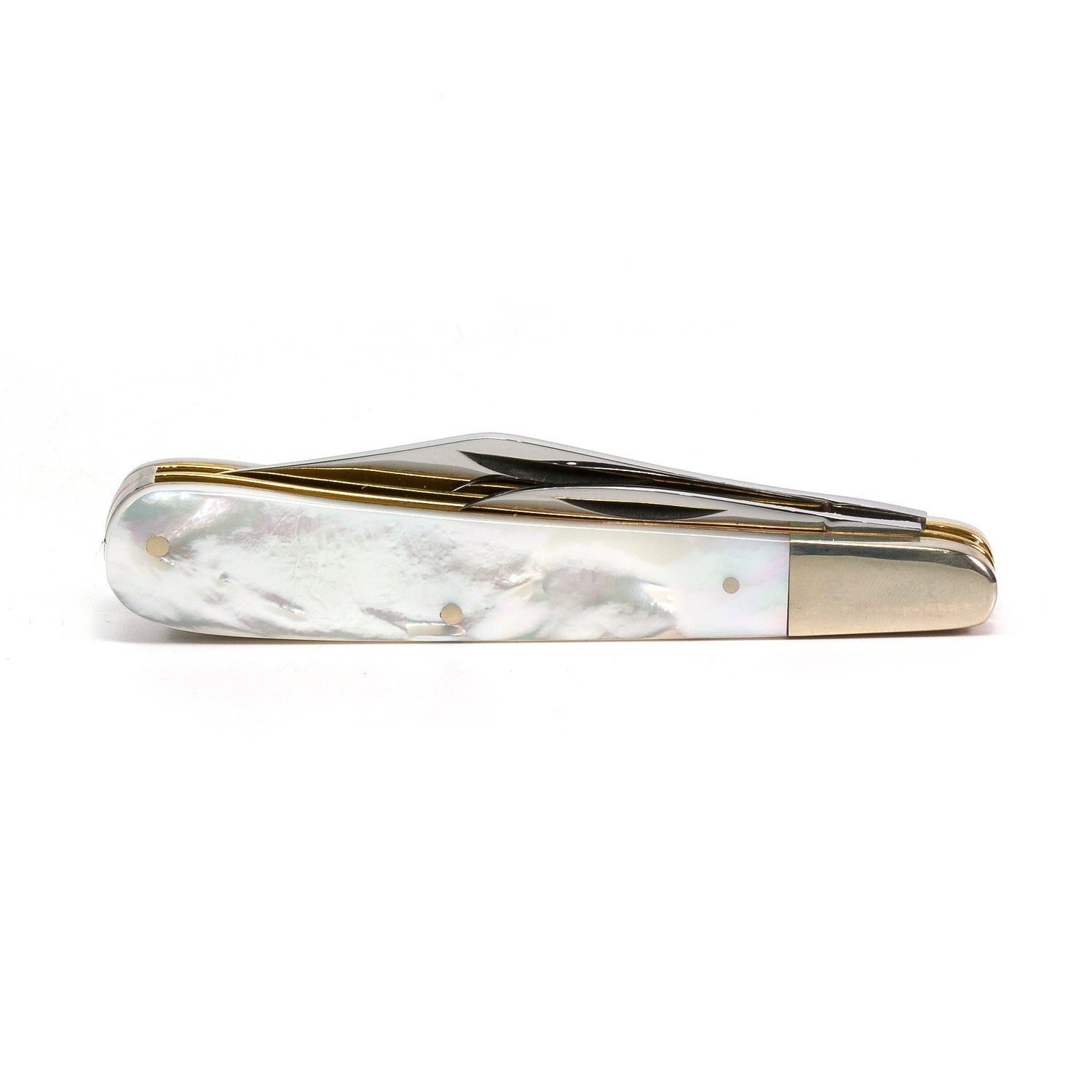 Taylor's Eye Witness Premier Collection Twin Blade Gentleman Clip Point Pocket Knife, Mother of Pearl Pocket Knife Taylor's Eye Witness