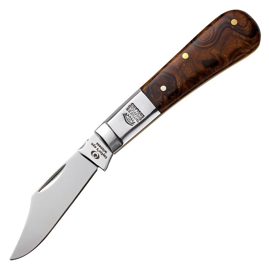 Taylor's Eye Witness Premier Collection Barlow Pocket Knife with Worked Back, Ironwood Pocket Knife Taylor's Eye Witness