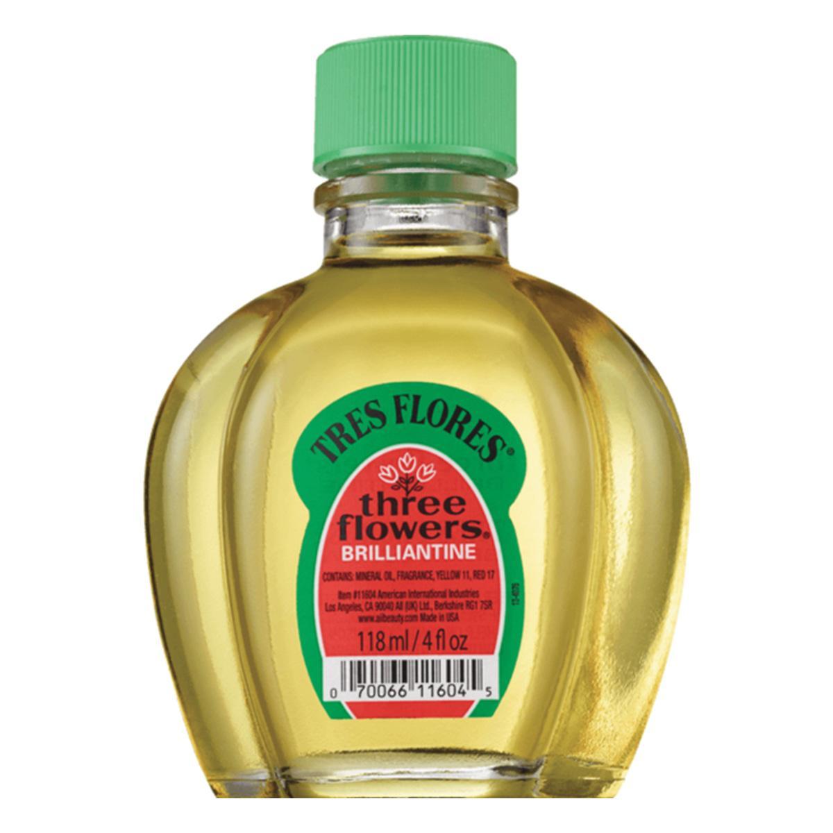 Tres Flores Brilliantine Hair Styling Liquid Men's Hair Lotion Tres Flores