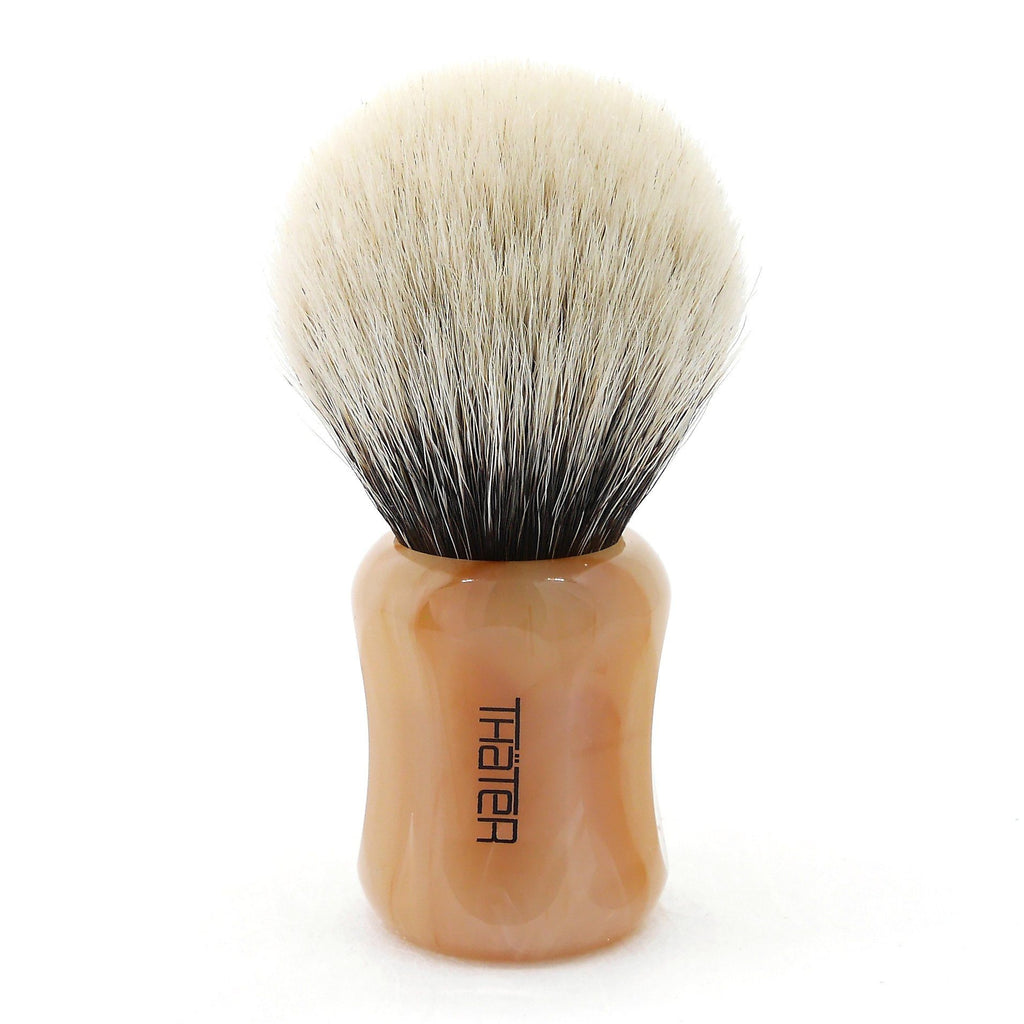 H.L. Thater 4125 Limited Edition 2-Band Premium Bulb Silvertip Shaving Brush, Size 2 Badger Bristles Shaving Brush Heinrich L. Thater Estremoz Classico 
