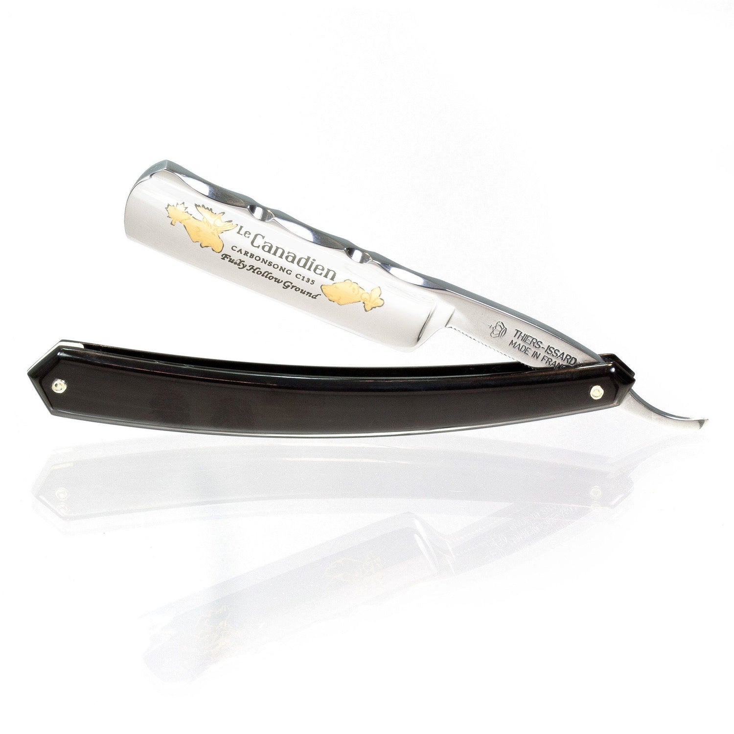 Thiers Issard Le Canadien Festooned Historical Straight Razor 6/8
