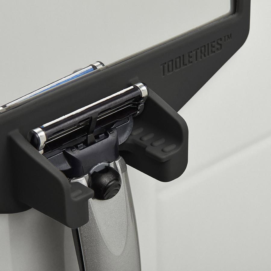 Tooletries The Joseph Shower Mirror and Razor Holder Shaving Mirror Tooletries