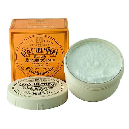 Geo. F. Trumper Almond Shaving Cream, Large Tub Shaving Cream Geo F. Trumper