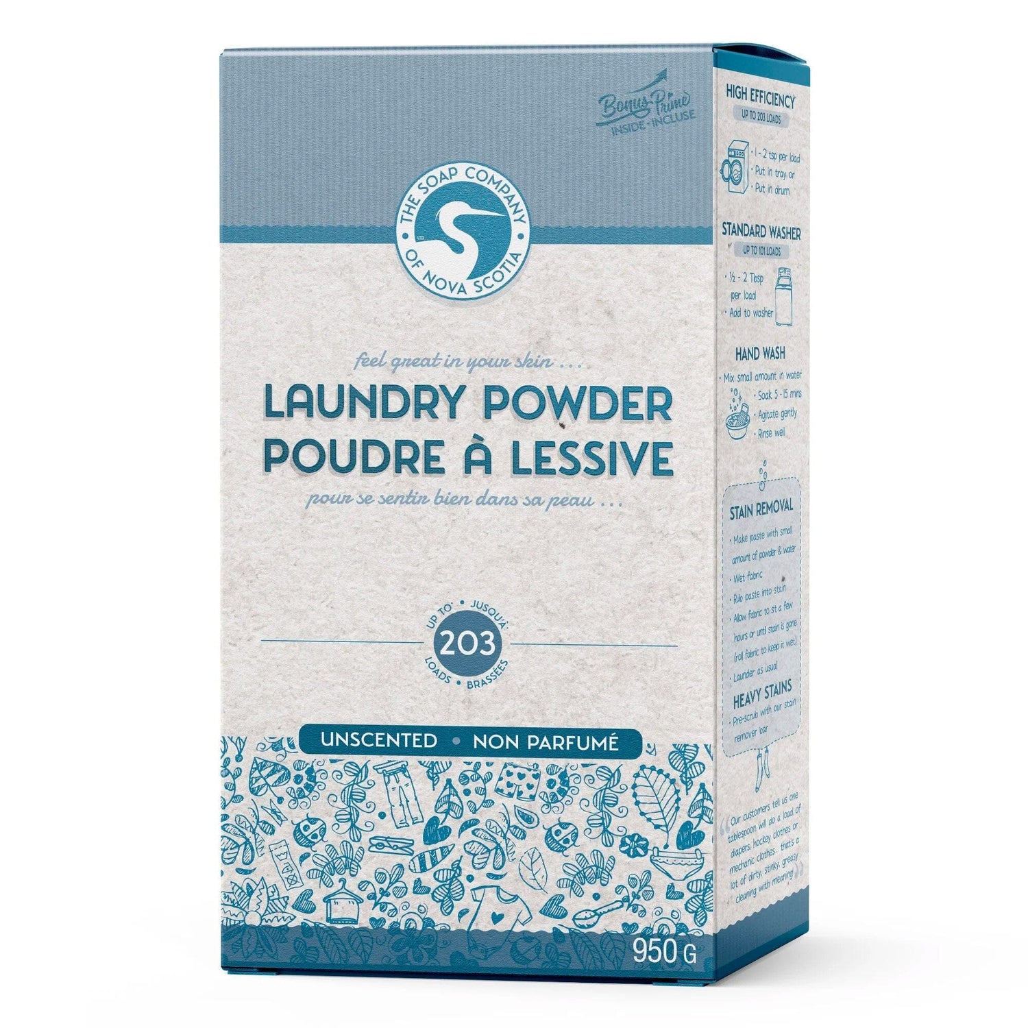 The Soap Company of Nova Scotia Laundry Powder Laundry Soap The Soap Company of Nova Scotia