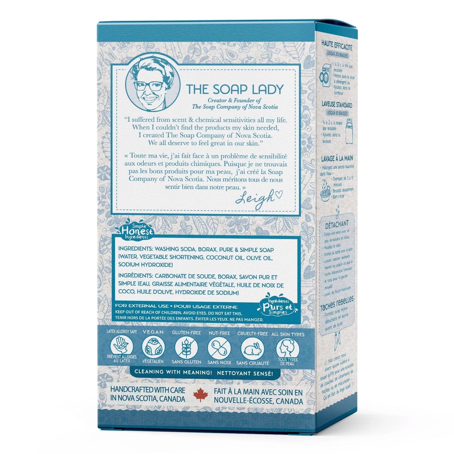 The Soap Company of Nova Scotia Laundry Powder Laundry Soap The Soap Company of Nova Scotia