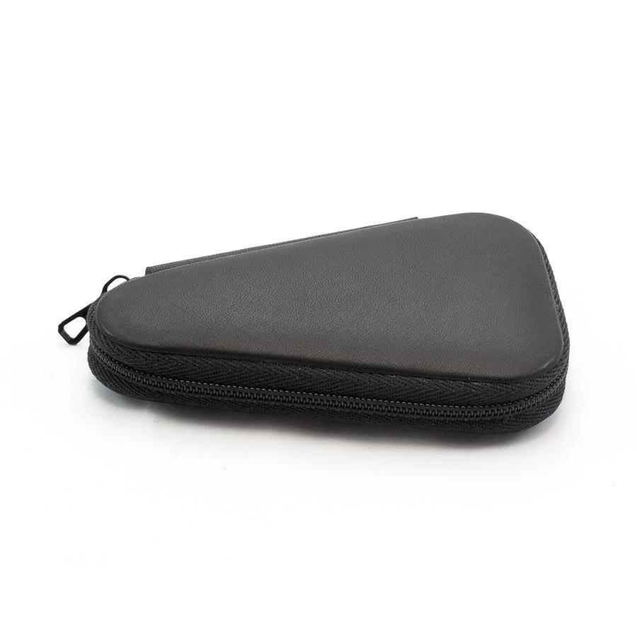WASA Solingen 3-Piece Manicure Set, Black Leather Zip Case Manicure Set WASA Solingen