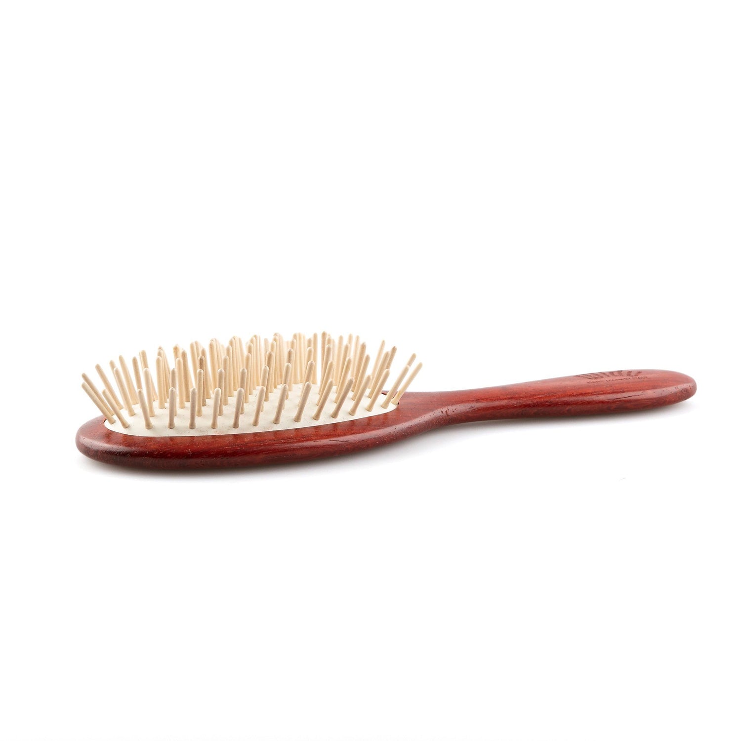 Widu Bubinga Wood Pneumatic Hair Brush with Wooden Bristles Hair Brush Widu
