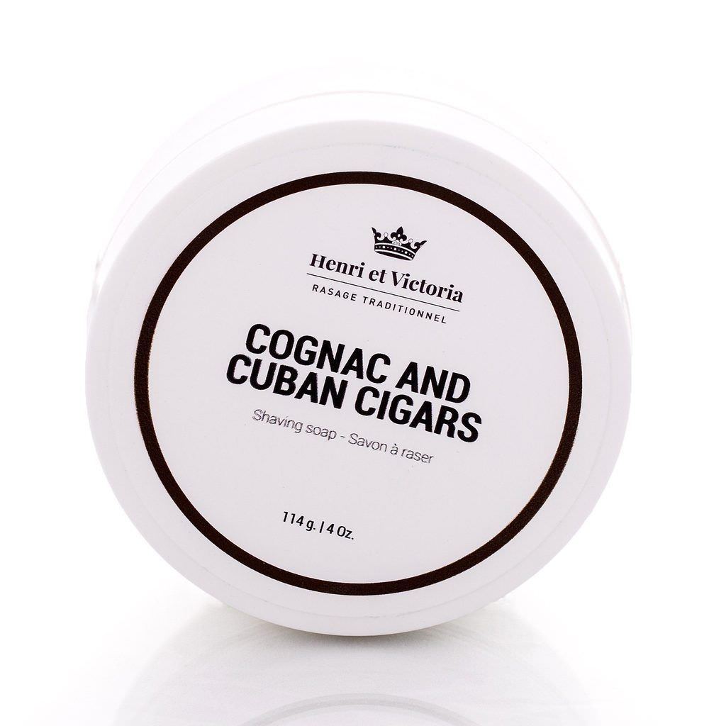 Henri et Victoria Artisan Shaving Soap Vegan 2.0 Shaving Soap Henri et Victoria Cognac and Cuban Cigars