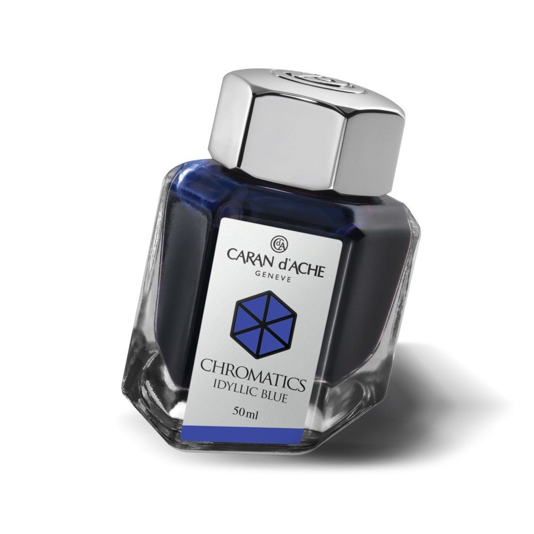 Caran d'Ache Chromatics Fountain Pen Ink Bottles Ink Refill Caran d'Ache Idyllic Blue