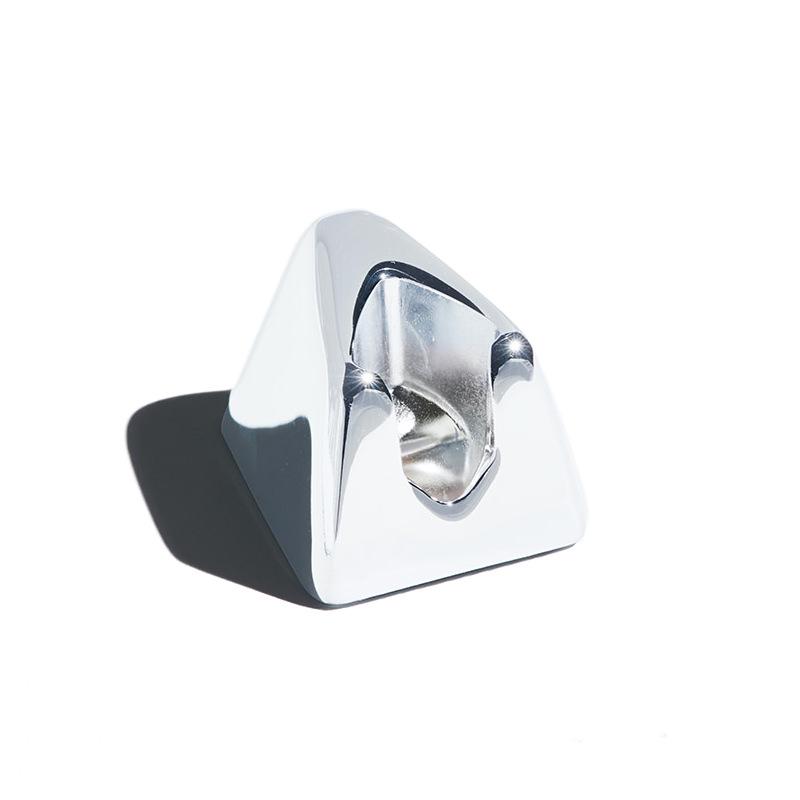 The Leaf Shave Co. Leaf Razor Stand Shaving Stand Leaf Shave Co Chrome