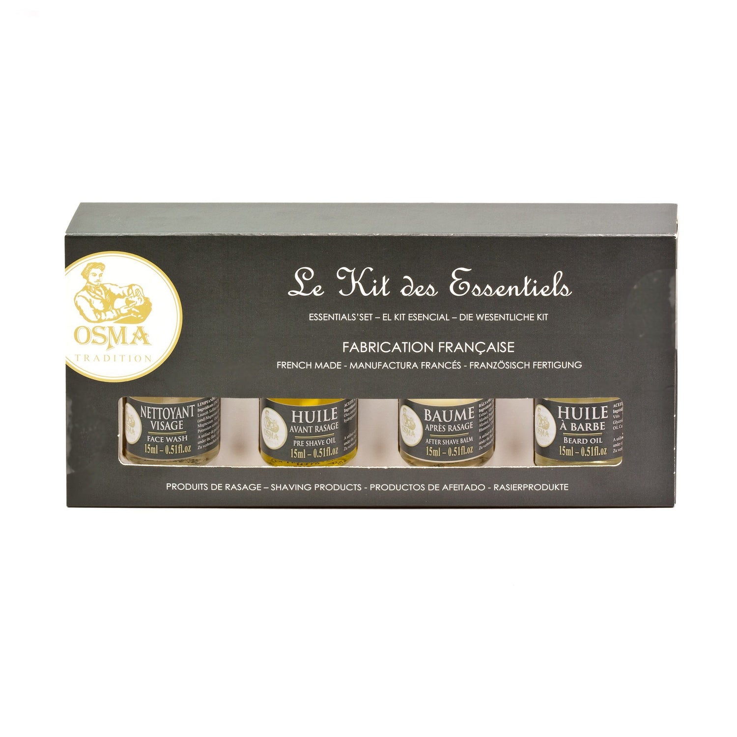 Osma Tradition Essentials Kit Men's Grooming Kit Laboratoires Osma