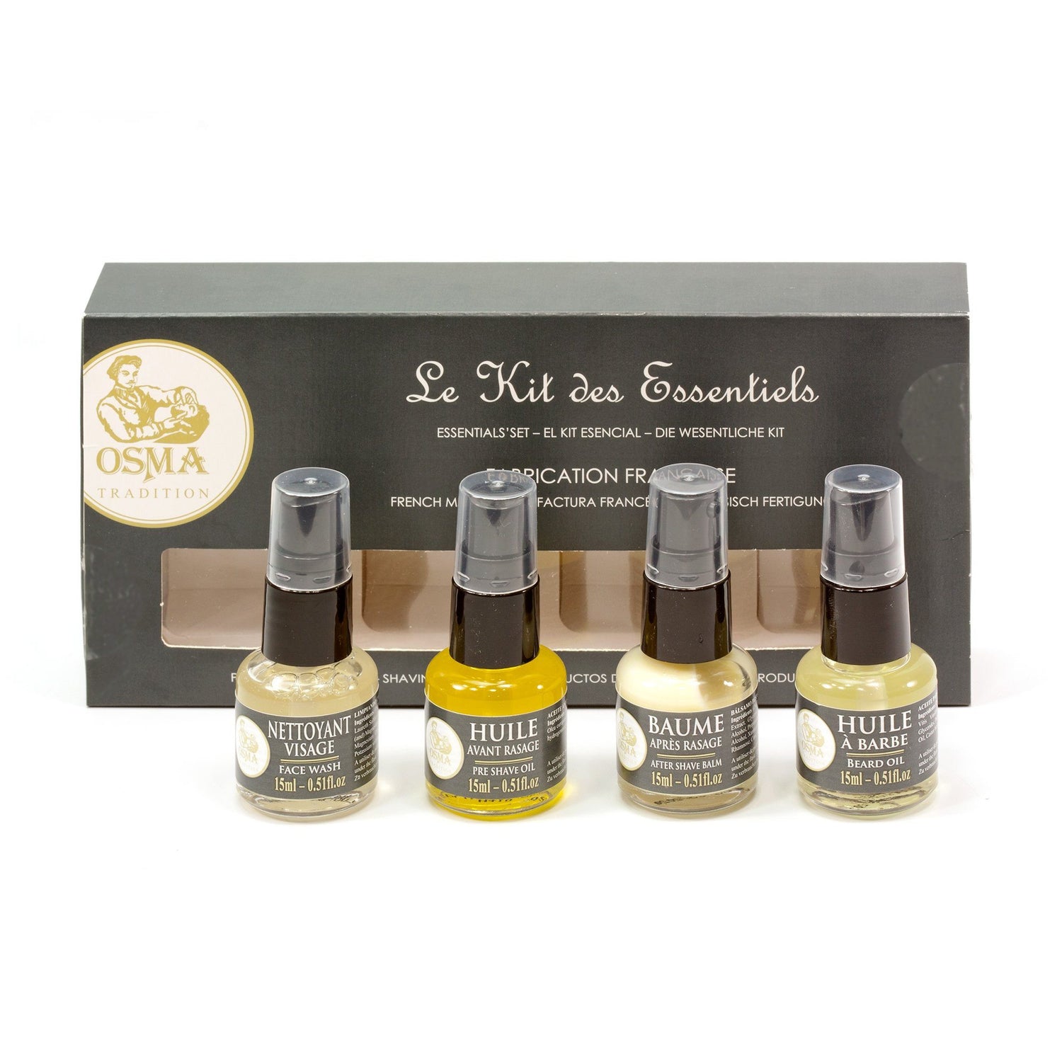 Osma Tradition Essentials Kit Men's Grooming Kit Laboratoires Osma