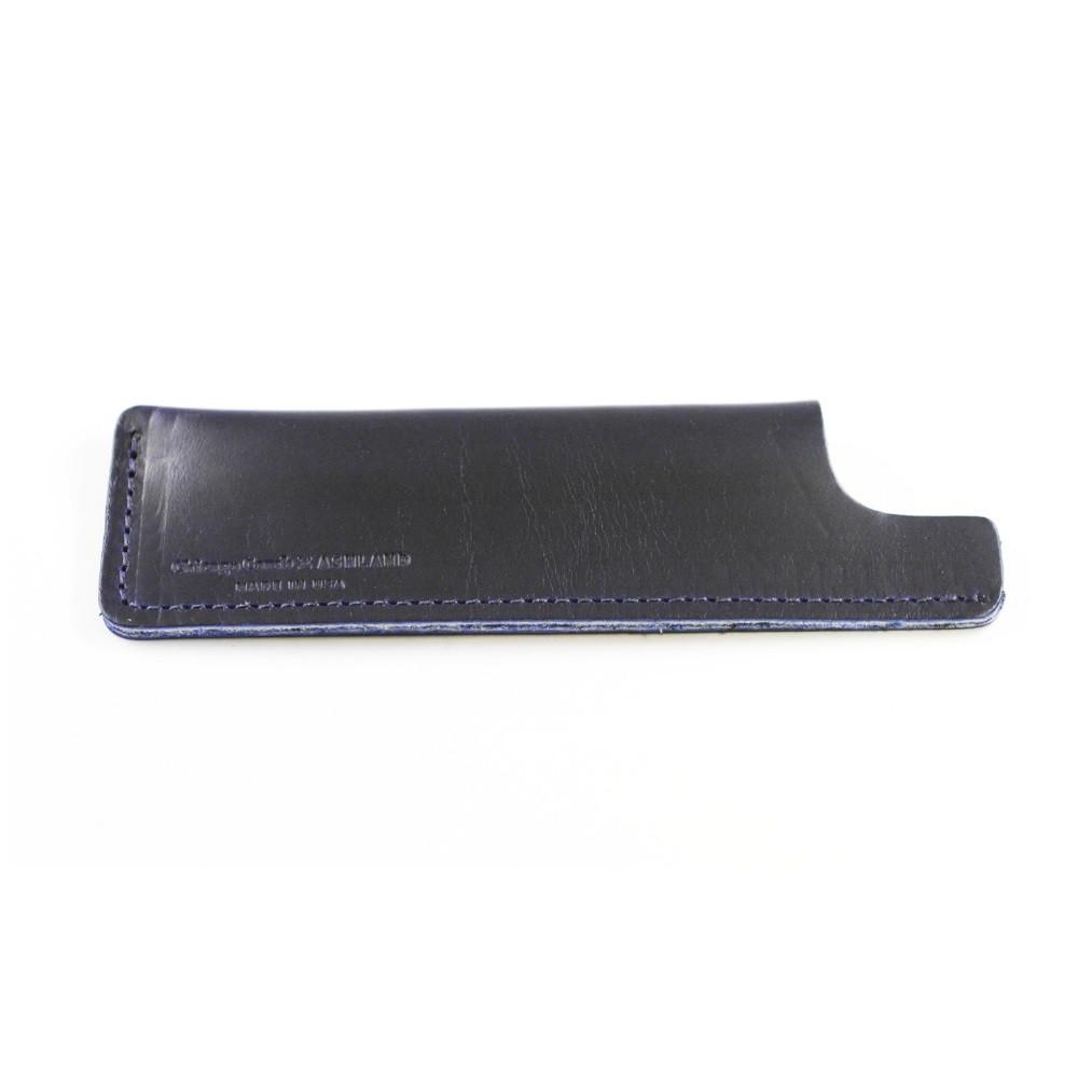 Chicago Comb Co. Sheaths in Horween Leather, No. 1 & 3 Comb Sheath Chicago Comb Co Midnight Blue