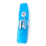 Alpen 3-Piece Manicure Set with Leather Flap Case, Premium Manicure Set Alpen Blue 