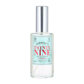 D.R. Harris Twenty Nine Eau de Toilette Men's Fragrance D.R. Harris & Co 50 ml Glass Spray Bottle 