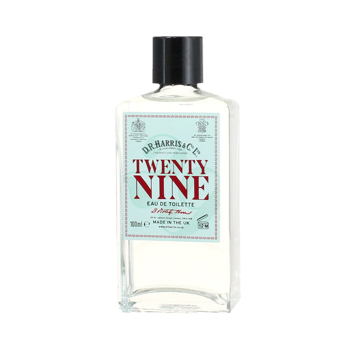 D.R. Harris Twenty Nine Eau de Toilette Men's Fragrance D.R. Harris & Co 100 ml Glass Bottle 