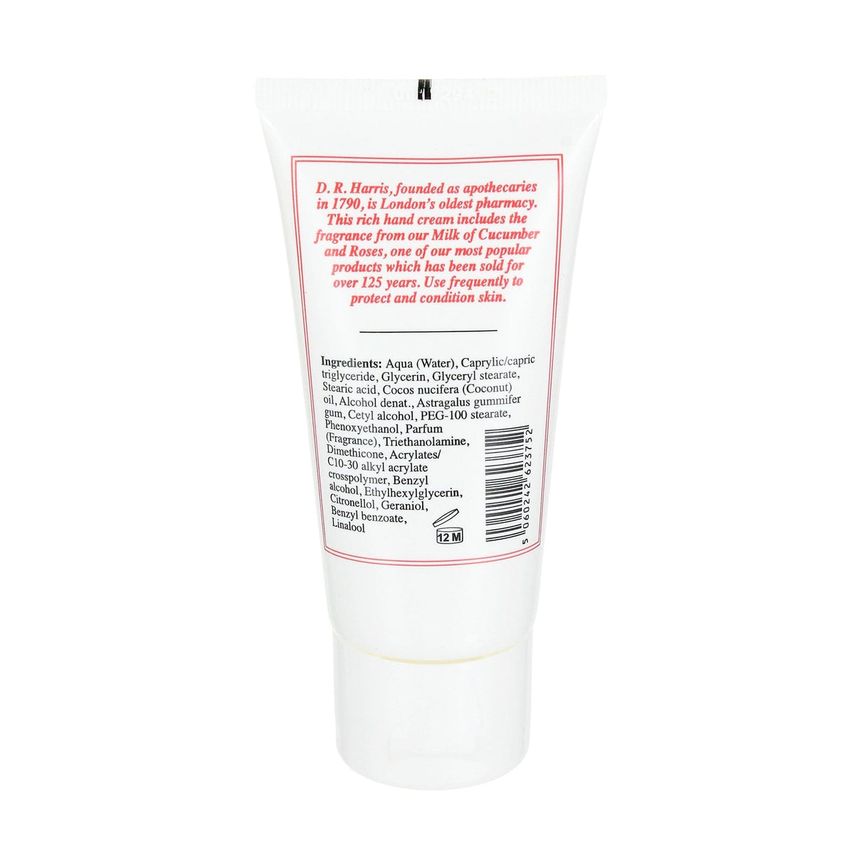 D.R. Harris Cucumber and Roses Hand Cream Hand Cream D.R. Harris & Co 