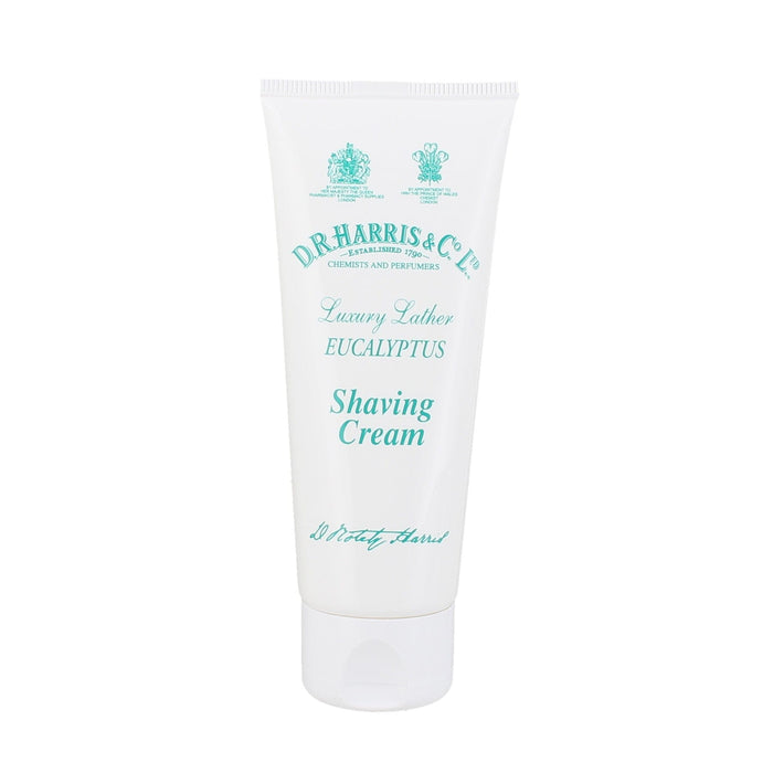 D.R. Harris Luxury Lather Eucalyptus Shaving Cream, Travel Tube Shaving Cream D.R. Harris & Co 