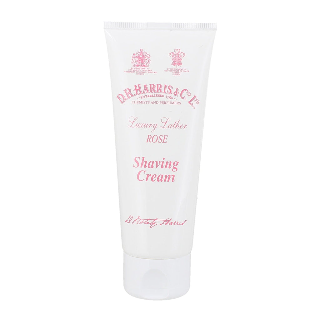 D.R. Harris Luxury Lather Rose Shaving Cream, Travel Tube Shaving Cream D.R. Harris & Co 