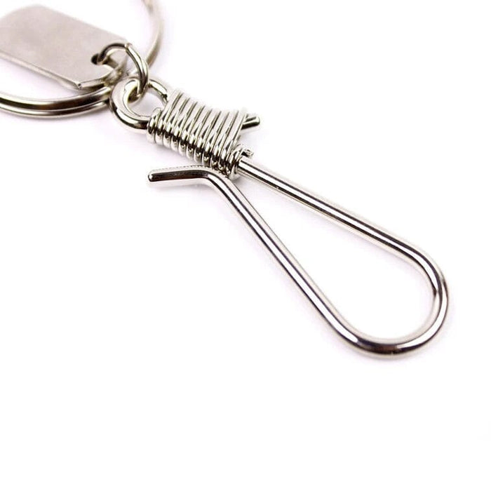 Diarge Hook Chasing Plate Keyring Keyring Diarge 