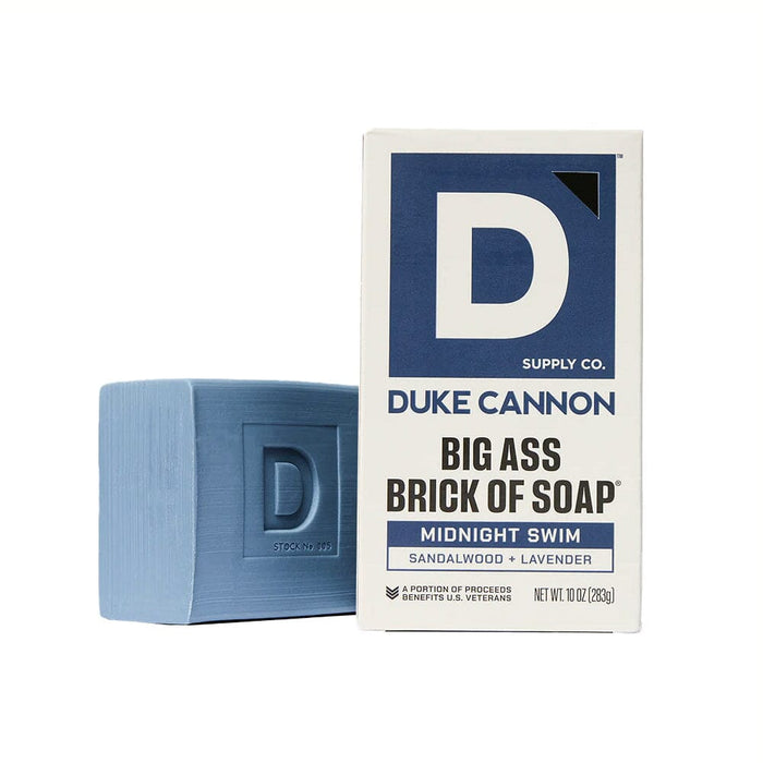 Duke Cannon Supply Co. Big Ass Brick of Soap, Midnight Swim Body Soap Duke Cannon Supply Co 