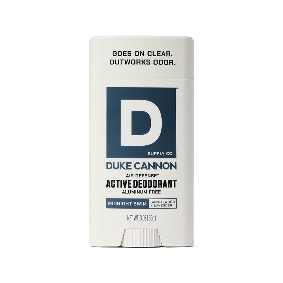 Duke Cannon Supply Co. Air Defense Active Deodorant Aluminum Free Deodorant Stick Duke Cannon Supply Co Midnight Swim 