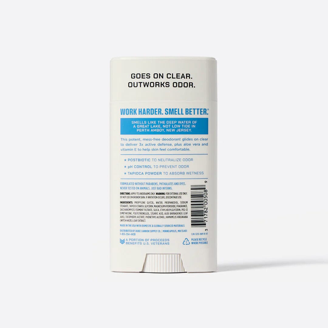 Duke Cannon Supply Co. Air Defense Active Deodorant, Aluminum Free Deodorant Stick Duke Cannon Supply Co 