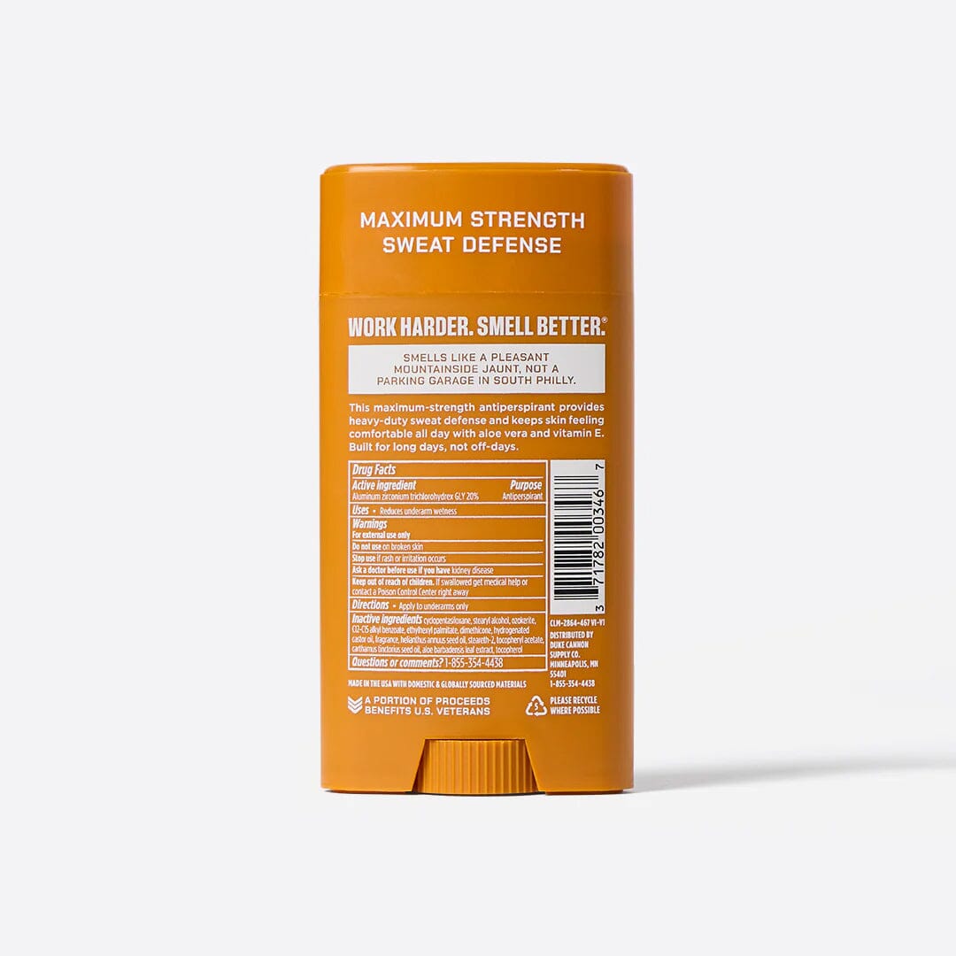 Duke Cannon Supply Co. Anti-Perspirant Deodorant Deodorant Stick Duke Cannon Supply Co 