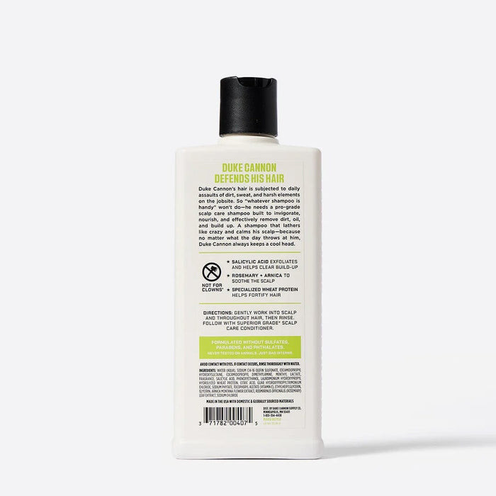 Duke Cannon Superior Grade® Scalp Care Shampoo Men's Shampoo Duke Cannon Supply Co 