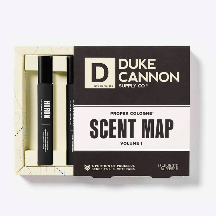 Duke Cannon Supply Co. Proper Cologne® Scent Map Perfume & Cologne Duke Cannon Supply Co 