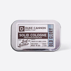 Duke Cannon Supply Co. Solid Cologne Fragrance for Men Duke Cannon Supply Co Old Glory - Leaf & Leather 