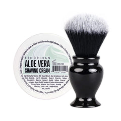 Fendrihan Shaving Cream and Fendrihan Shaving Brush Set, Save $10 Shaving Kit Fendrihan Aloe Vera 